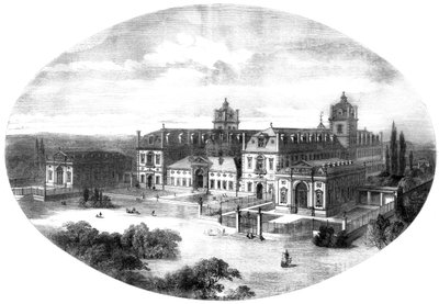 Wellington College, Berkshire, 1855 by Unbekannt