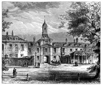 West Front of Kensington Palace, London by Unbekannt