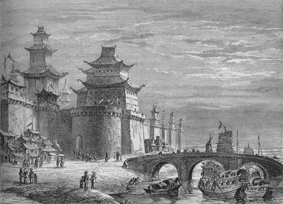 Western Gate, Pekin by Unbekannt
