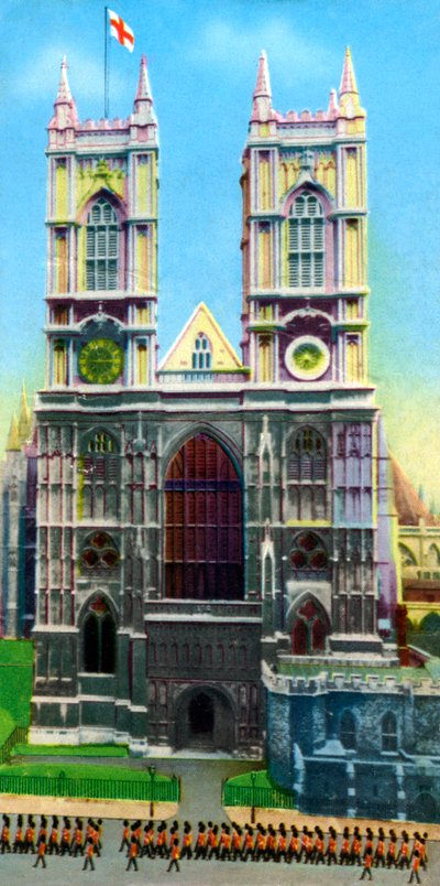 Westminster Abbey, London by Unbekannt