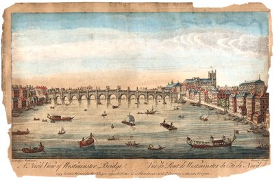 Westminster Bridge, London by Unbekannt