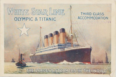 White Star Line. Titanic & Olympic by Unbekannt