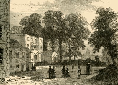 Whitehall Yard, 1881 by Unbekannt