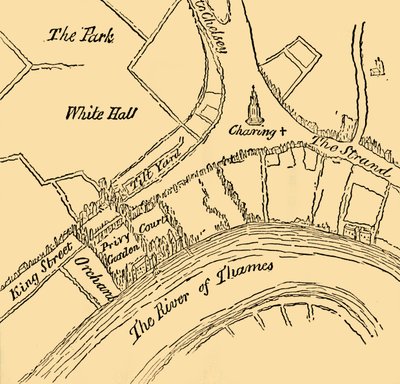 Whitehall in the Reign of Henry VIII by Unbekannt