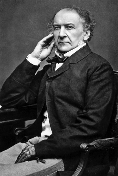 William Ewart Gladstone, British Liberal statesman by Unbekannt