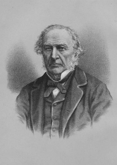 William Ewart Gladstone, British statesman by Unbekannt