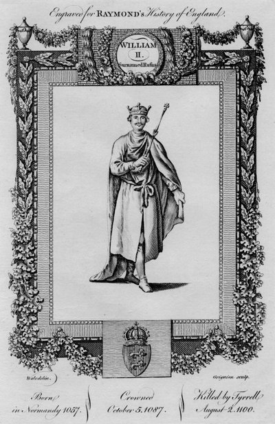 William II. Surnamed Rufus by Unbekannt