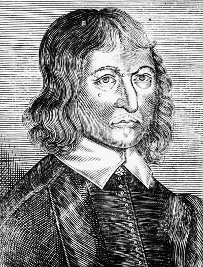 William Lilly, English astrologer by Unbekannt
