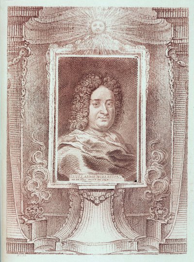 William Wollaston, English Philosopher, c 1700 by Unbekannt