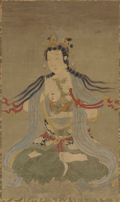 Willow-branch Guanyin by Unbekannt