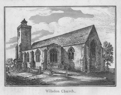 Wilsdon Church, c1792 by Unbekannt