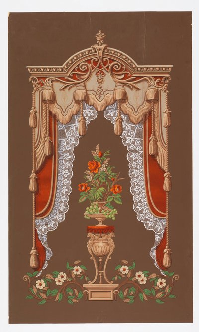 Window Shade, ca. 1860 by Unbekannt