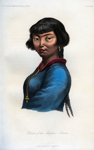 Woman of the Aleutian Islands by Unbekannt