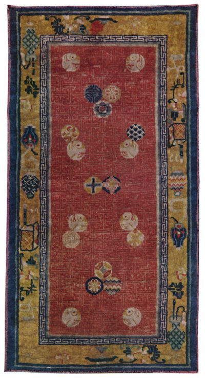 Woollen Rug, Northern China by Unbekannt