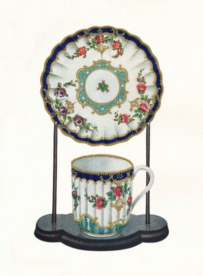 Worcester cup and saucer by Unbekannt