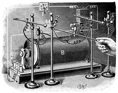 Work of Marie and Pierre Curie, 1904 by Unbekannt