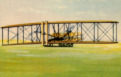 Wright brothers glider, c1900, 1932 by Unbekannt