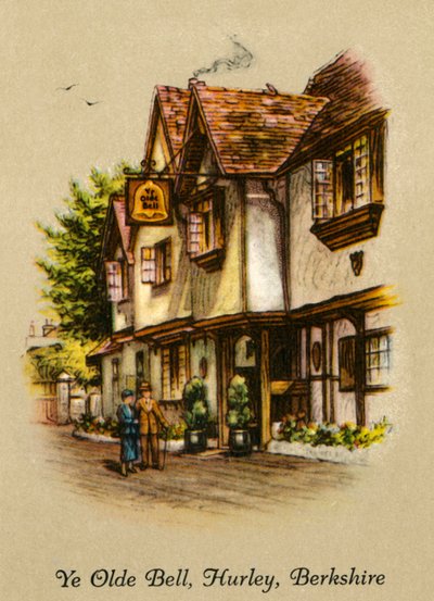 Ye Olde Bell, Hurley, Berkshire, 1936 by Unbekannt