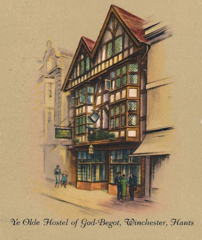 Ye Olde Hostel of God-Begot, Winchester, Hants, 1939 by Unbekannt
