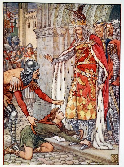 Young Owen Appeals to the King, 1911 by Unbekannt