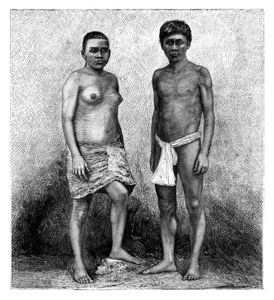 Young Talamancas Indians, Central America by Unbekannt