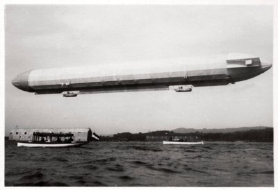Zeppelin LZ3 Airborne, Germany by Unbekannt