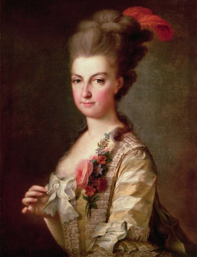 Archduchess Marie-Christine Habsburg-Lothringen by Unbekannt Unbekannt