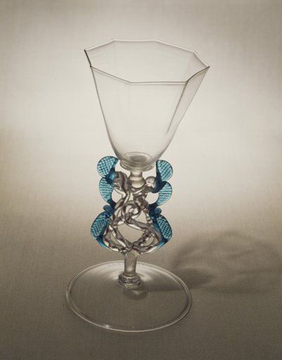 Facon de Venise dragon-stemmed goblet, 17th century by Unbekannt Unbekannt