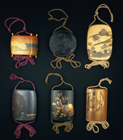 Inro Cases, 19th century by Unbekannt Unbekannt