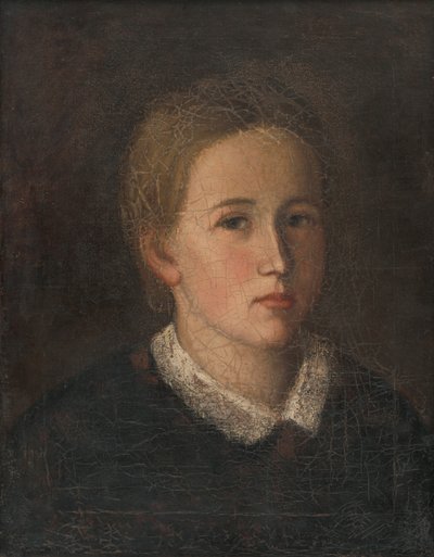 Portrait of Hermina Kubinyi by Unbekannt Unbekannt