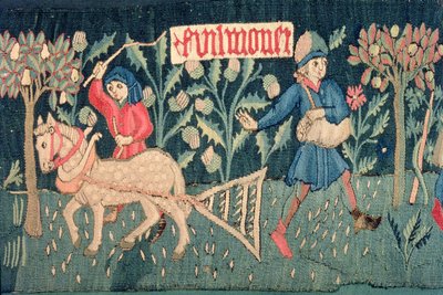 The Labours of the Months, Alsace by Unbekannt Unbekannt