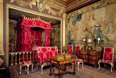 The State Bedroom, Powis Castle, Wales by Unbekannt Unbekannt