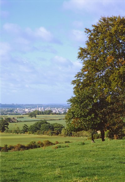 View of Oxford from Boars Hill by Unbekannt Unbekannt