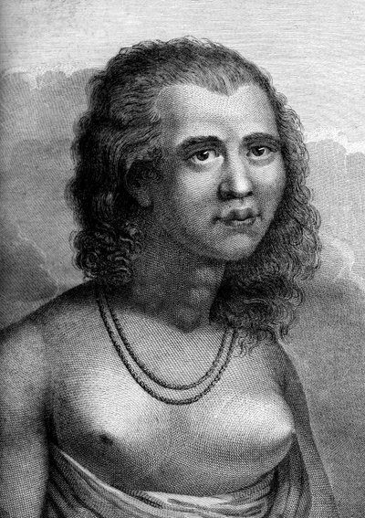 A native beautiful woman from Eaoo by Unbekannter Künstler
