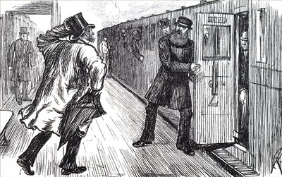 A Train Guard by Unbekannt