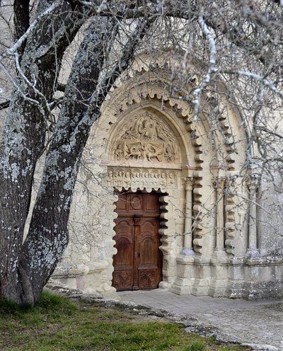 Abbey Notre Dame de Ganagobie by Unbekannter Künstler