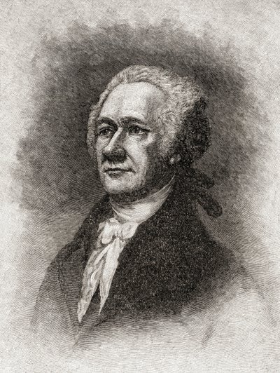 Alexander Hamilton by Unbekannter Künstler