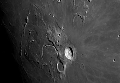 Aristarchus Crater by Unbekannter Künstler