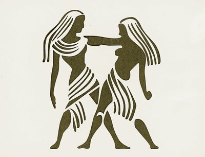 Astrological sign: Gemini by Unbekannter Künstler