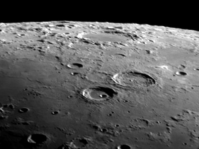 Atlas and Hercules Craters, 25 May 2004 by Unbekannter Künstler
