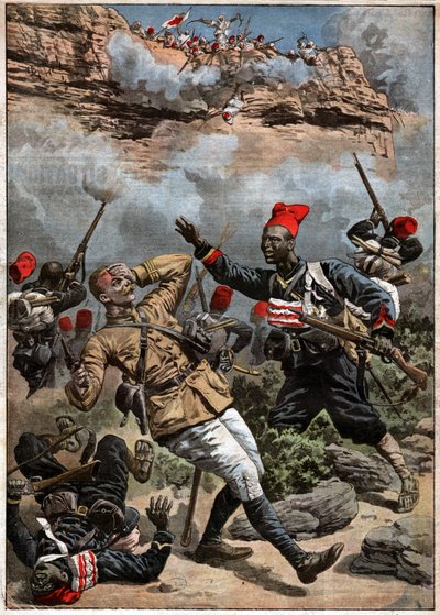 Battle in Darfur by Nicolas Liez