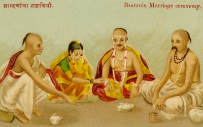 Brahmin Marriage Ceremony by Unbekannter Künstler