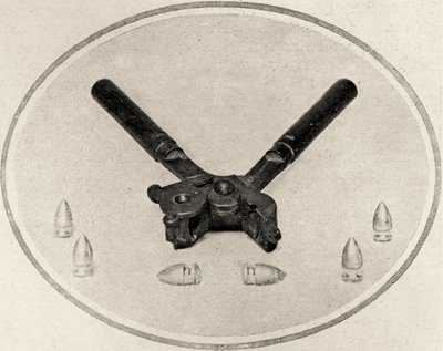 Bullet caster used in the 19th century by Unbekannt