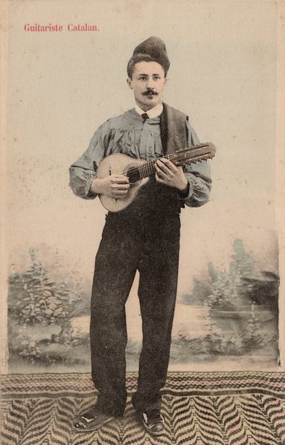 Catalan Guitarist, c.1910 by Unbekannter Künstler