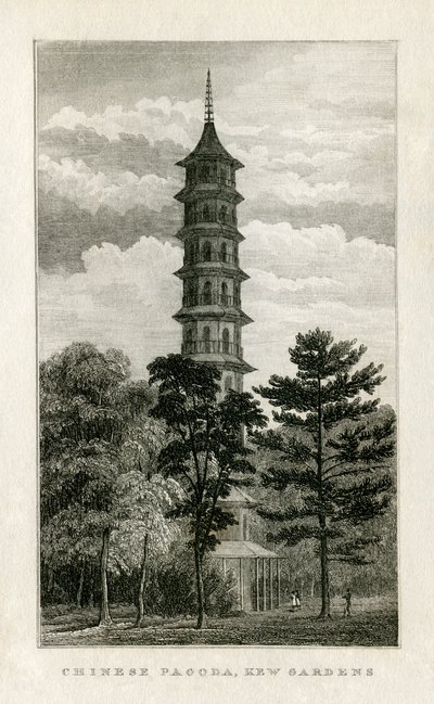 Chinese Pagoda, Kew Gardens by Unbekannt