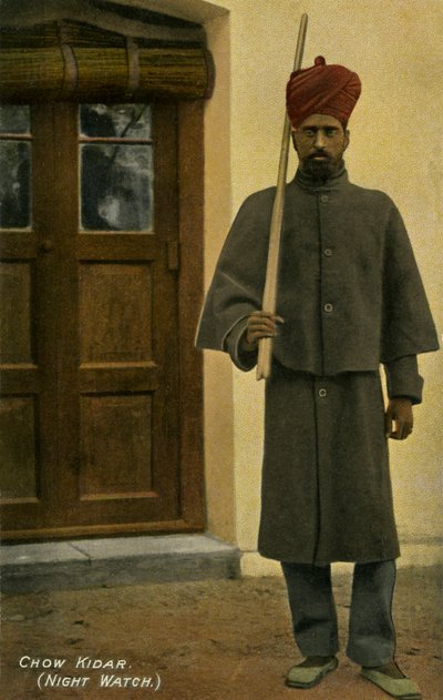 Chow Kidar (Night Watch guard) by Unbekannter Künstler