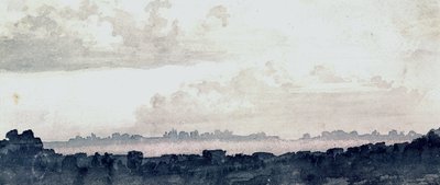 Cloud Study by Luke Howard by Unbekannter Künstler