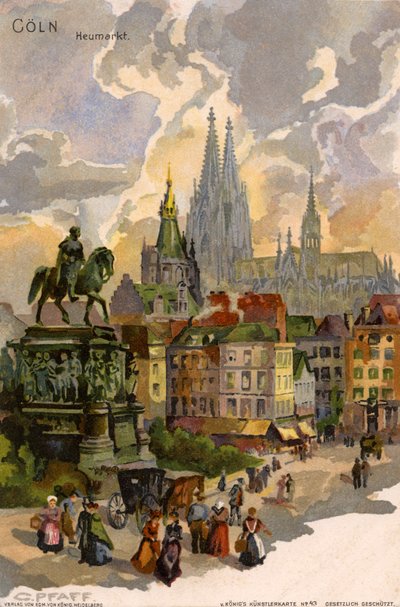 Cologne, Germany, Early 20th Century by Unbekannter Künstler