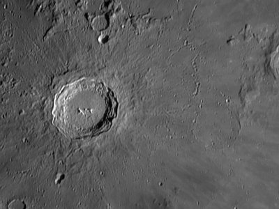 Copernicus Crater by Unbekannter Künstler
