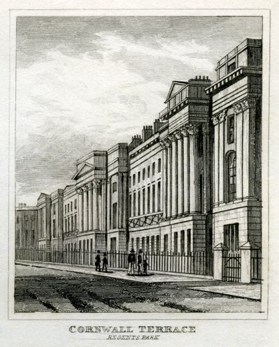 Cornwall Terrace by Unbekannt